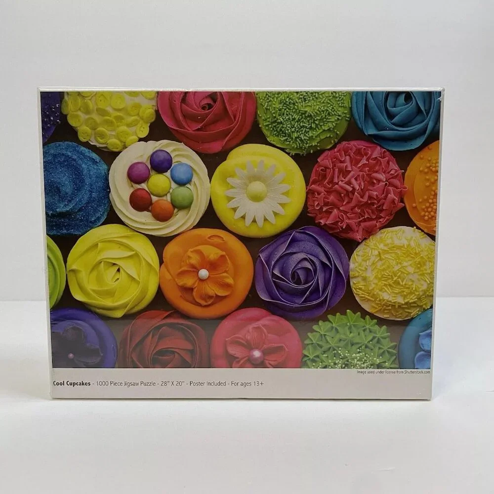 Colorcraft Cool Cupcakes 1000 Puzzle 28